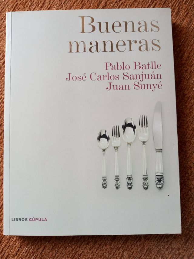 LIBROS SERVIR LA MESA Y LAS BUENAS MANERAS