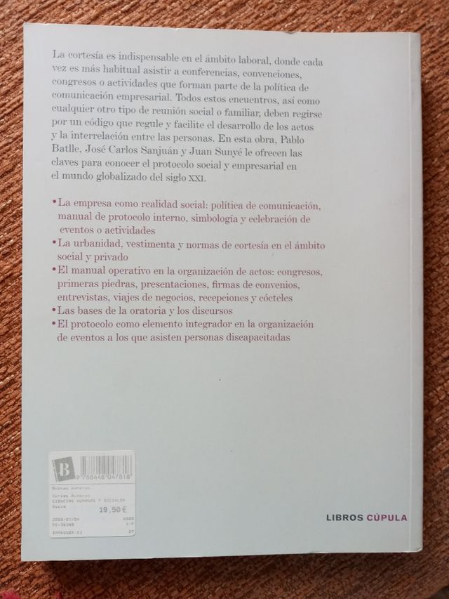 LIBROS SERVIR LA MESA Y LAS BUENAS MANERAS