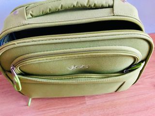 Maleta Cabina 55 Cm 4 Ruedas Exp Valisa Wasabi Verde