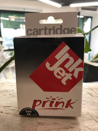 Dos cartuchos tinta negra Prink 509 BK Love Nature de segunda mano por 9  EUR en Allariz en WALLAPOP