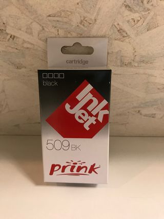 Tinta impresora Prink 509 BK color negro de segunda mano por 5 EUR en  Allariz en WALLAPOP