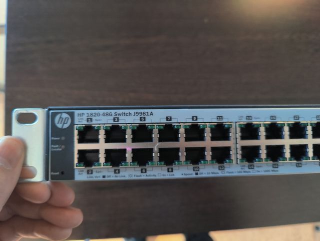 hp 1820-48g switch poe. ver descripción