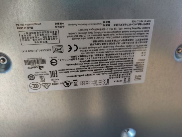 hp 1820-48g switch poe. ver descripción