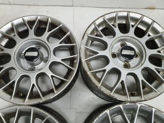 Llantas BBS 15" 4x108 Doble medida