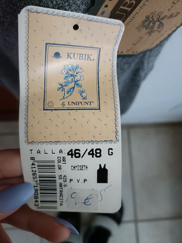 Camiseta larga manga corta