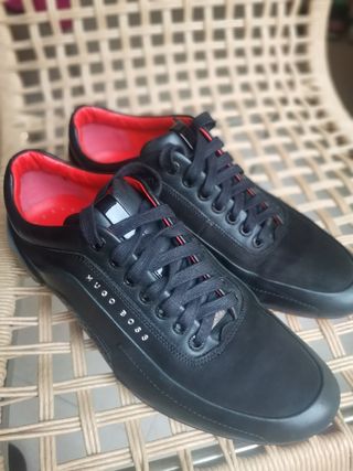 Calzado de piel de Hugo Boss. talla 40 de segunda mano por 90 EUR en Gandía  en WALLAPOP