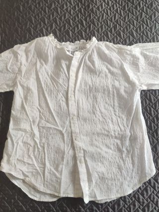 BLUSA PLUMETI ENCAJE - Blanco roto | ZARA España