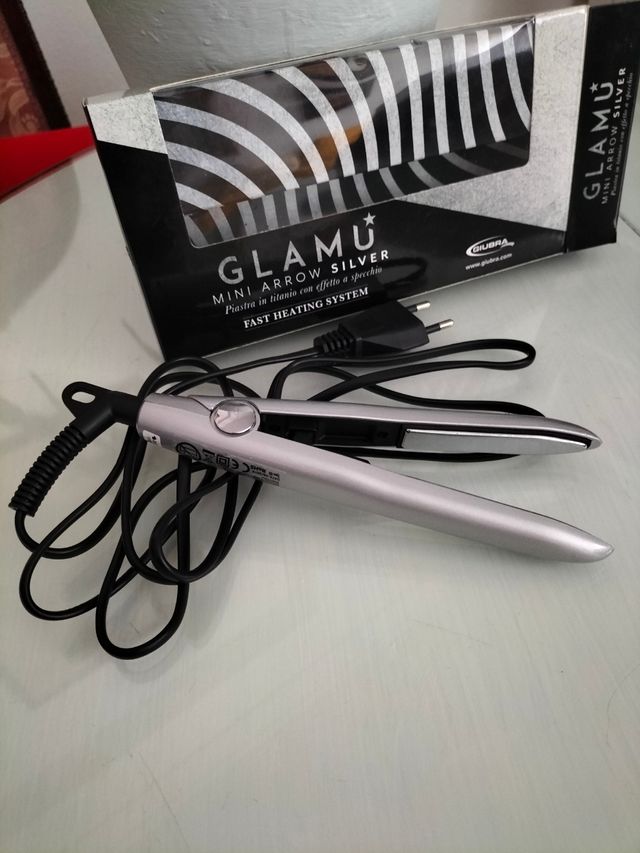 Mini plancha pelo titanio