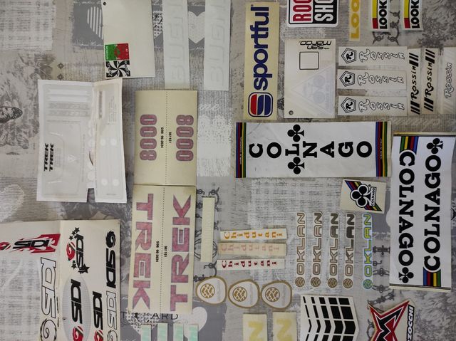 pegatinas para bicicleta etc...