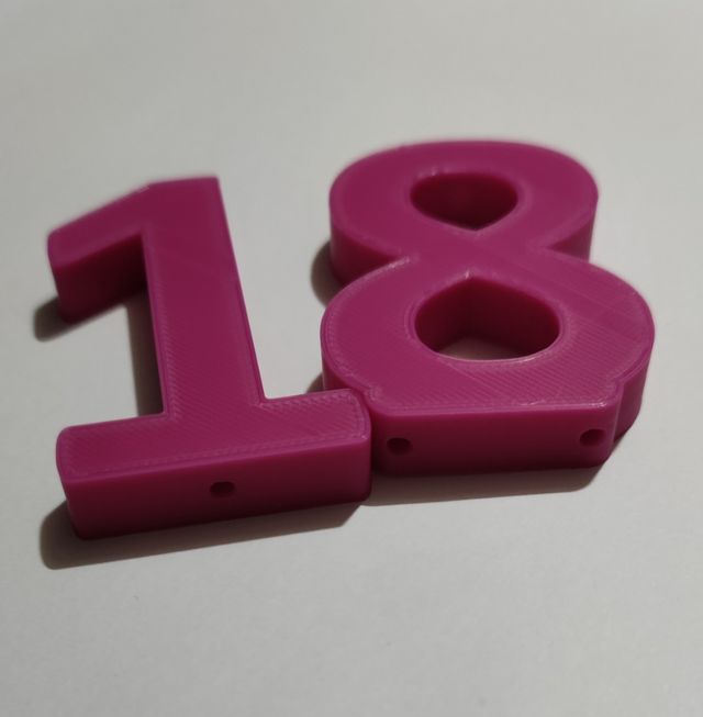 Adornos cumpleaños personalizados