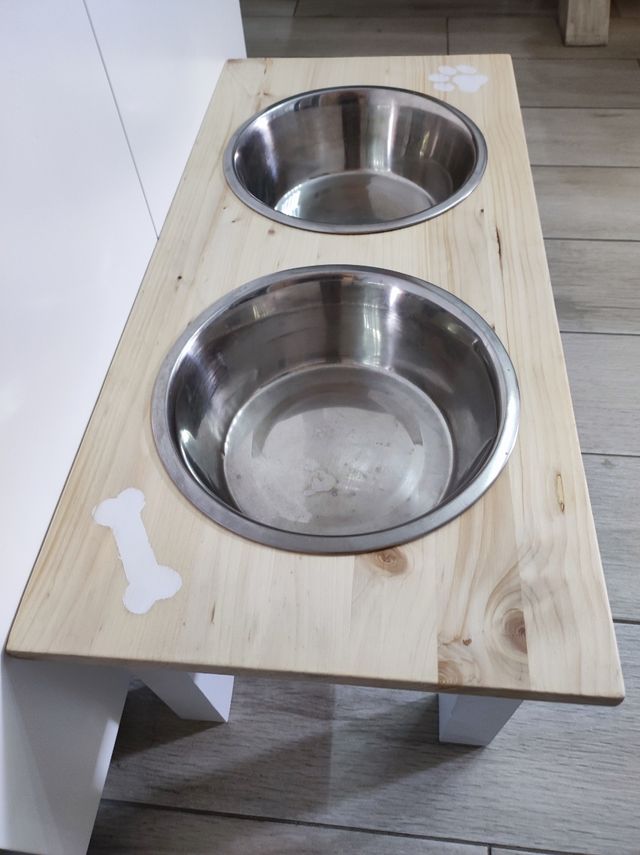 Comedero y bebedero perro