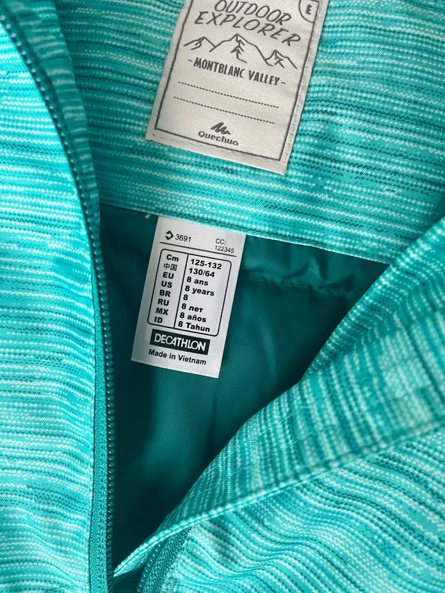 Conjunto de esquí niña 6 - 8 años