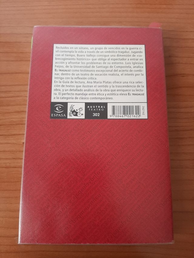 libro de Antonio Buero Vallejo