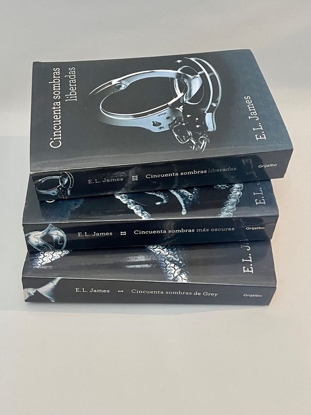 Trilogía Libros "50 sombras de Grey"