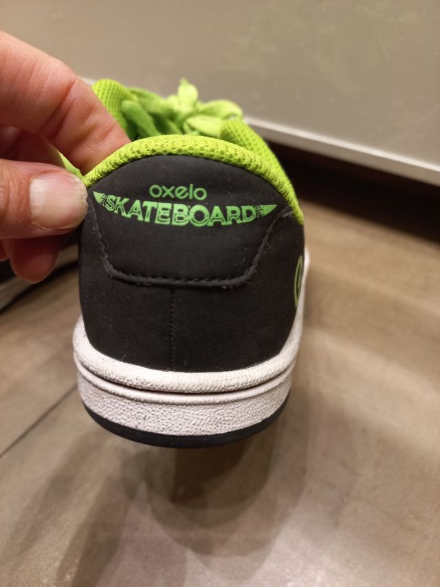 Zapatillas Skateboard OXELO Talla 34
