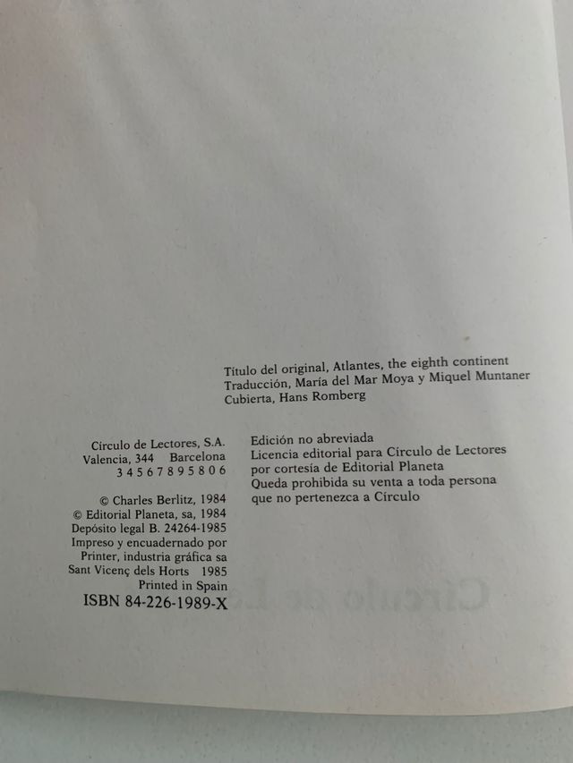 La Atlántida el octavo continente