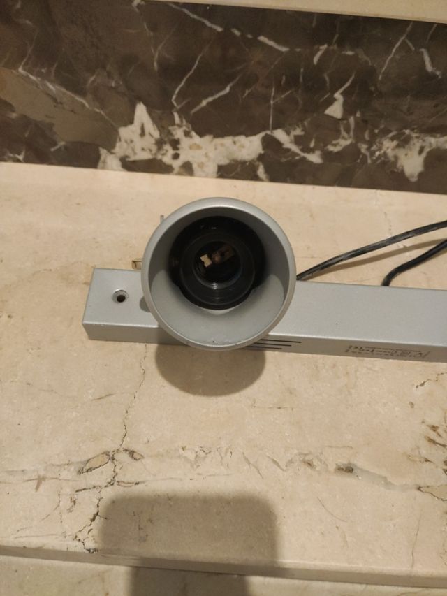 Lámpara Gris 2 Focos