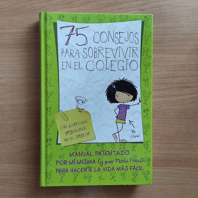Libro 75 consejos para sobrevivir en el colegio