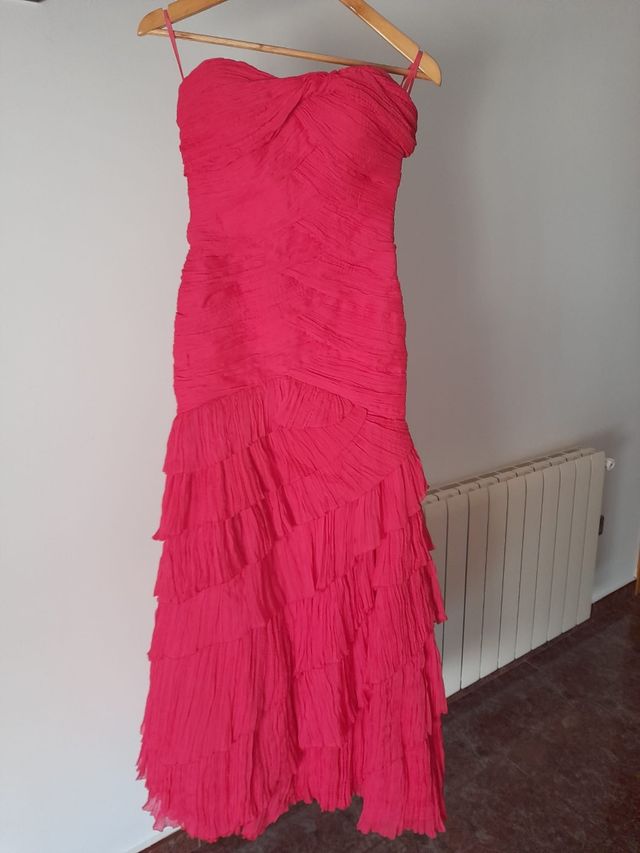 Vestido Pronovias  Cóctel color Coral