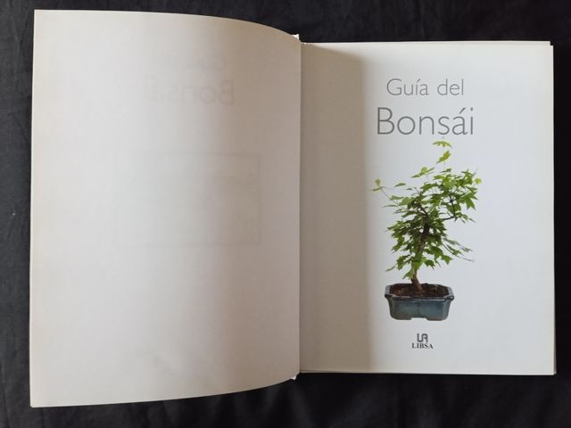 Libro"Guía del Bonsai", Ed. Libsa. Como Nuevo