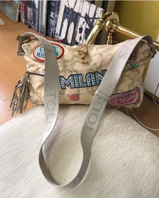 Bolso tous tela de segunda mano por 25 EUR en Guadalajara en WALLAPOP