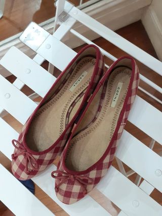 Bailarinas vichy Corina de segunda mano por 15 EUR en Bilbao en WALLAPOP
