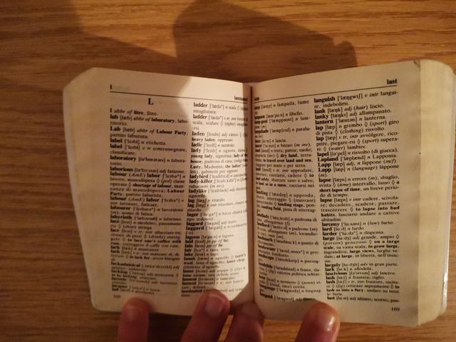 diccionario italiano inglés inglés italiano