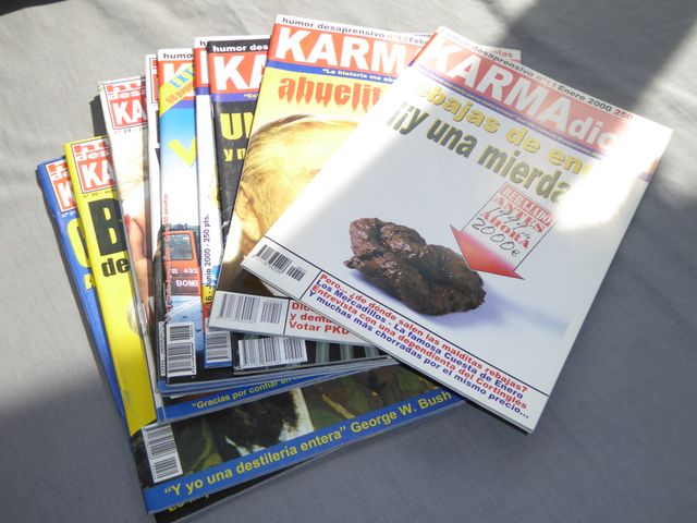 Lote revistas Karma-Varios (11 distintos, 32 repes
