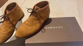 Botines Ante marrón T41 Cortefiel Hombre de segunda mano por 35 EUR en  Talavera de la Reina en WALLAPOP