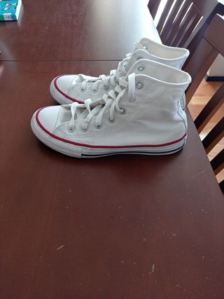 converse blancas niños
