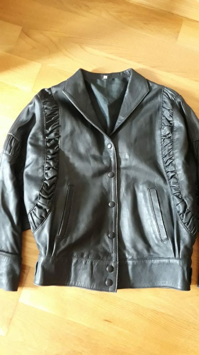 cazadora de piel OCASION