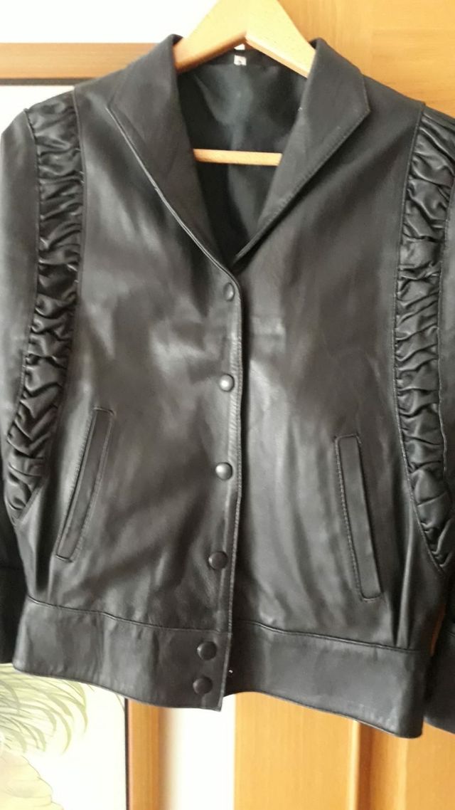 cazadora de piel OCASION