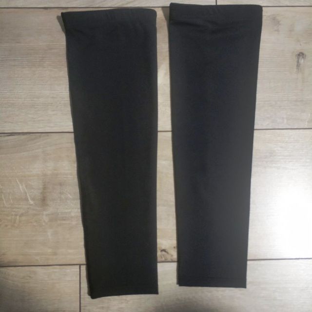 Manguitos ciclismo Wpegasus talla L negro (nuevos)