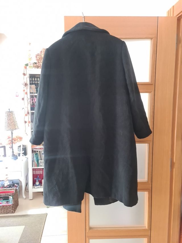 ABRIGO CACHEMIRE NEGRO