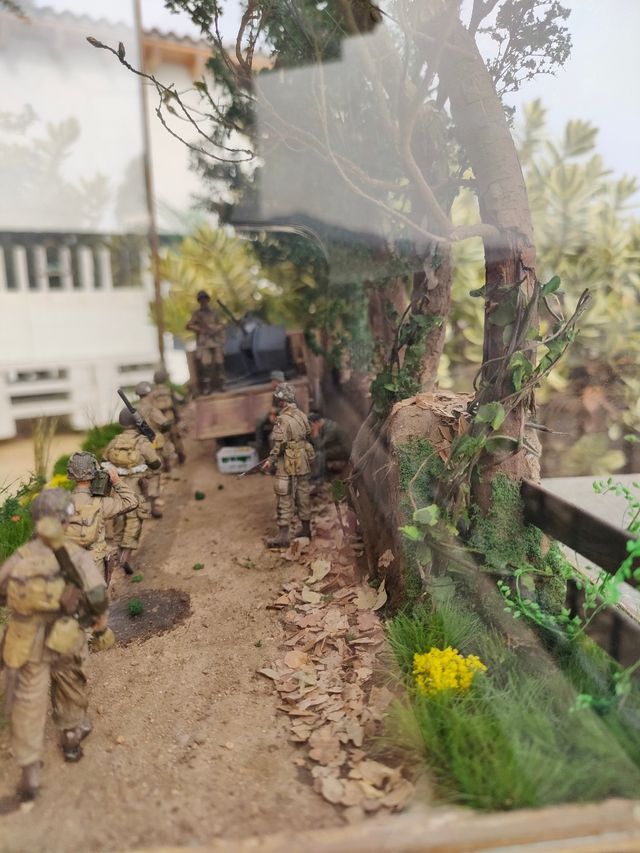 Diorama Día D 1/35