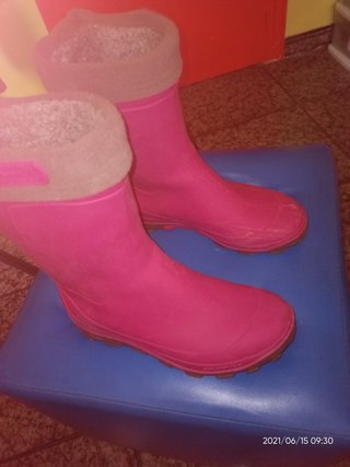 Botas agua mujer del decathlon de segunda mano por 10 EUR en Argentona en  WALLAPOP