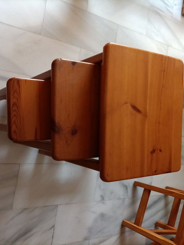 Mesitas madera provenzal