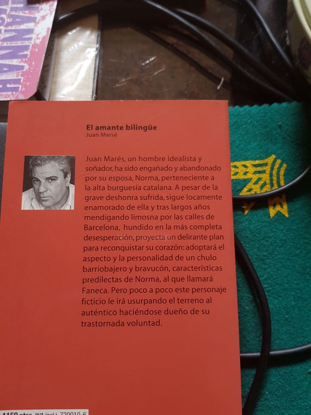 libro de lectura.  " El Amante Bilingüe "