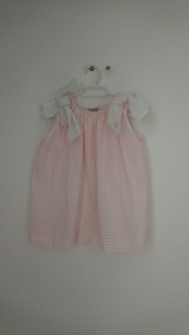 vestido talla 12 meses