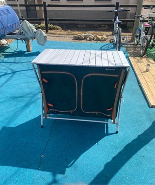 Mueble cocina camping decathlon de segunda mano por 40 EUR en Martorell en  WALLAPOP