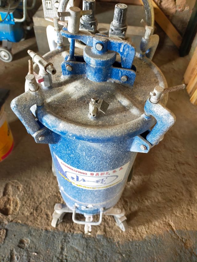 equipo gotele,cal,pintura