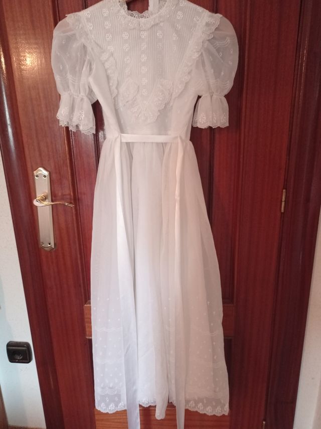 vestido de comunión para niña