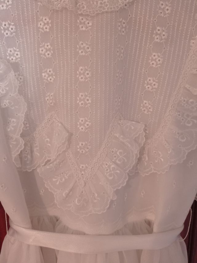 vestido de comunión para niña