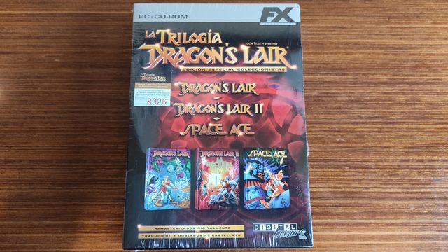 Edición limitada Trilogía Dragon's Lair precintada