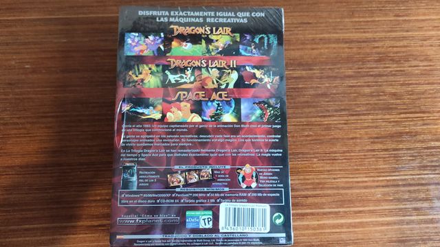 Edición limitada Trilogía Dragon's Lair precintada