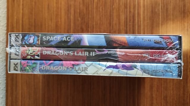 Edición limitada Trilogía Dragon's Lair precintada