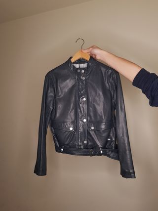 Chaqueta de cuero mujer Pepe Jeans de segunda mano por 50 EUR en Móstoles  en WALLAPOP