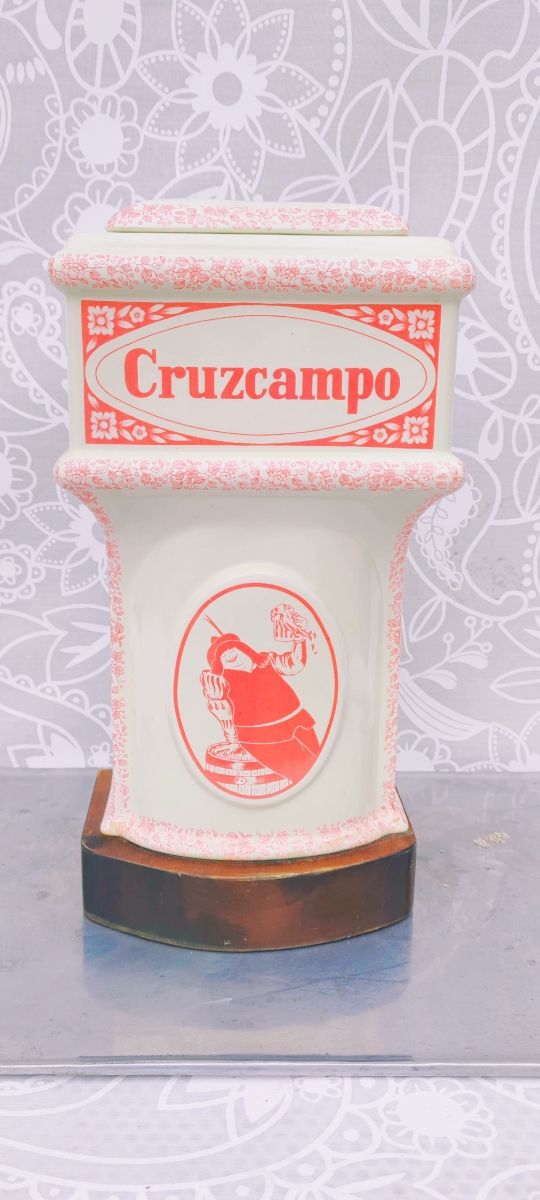 GRIFO CERVEZA CERÁMICA PORCELANA LA CARTUJA