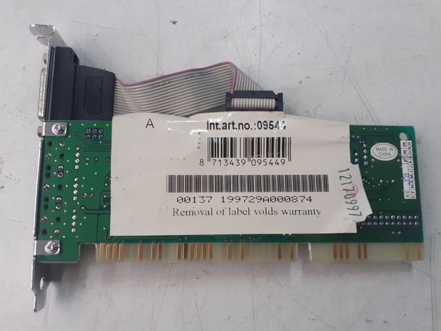 TARJETA DE AUDIO, ISA, RETRO, (ref-3)