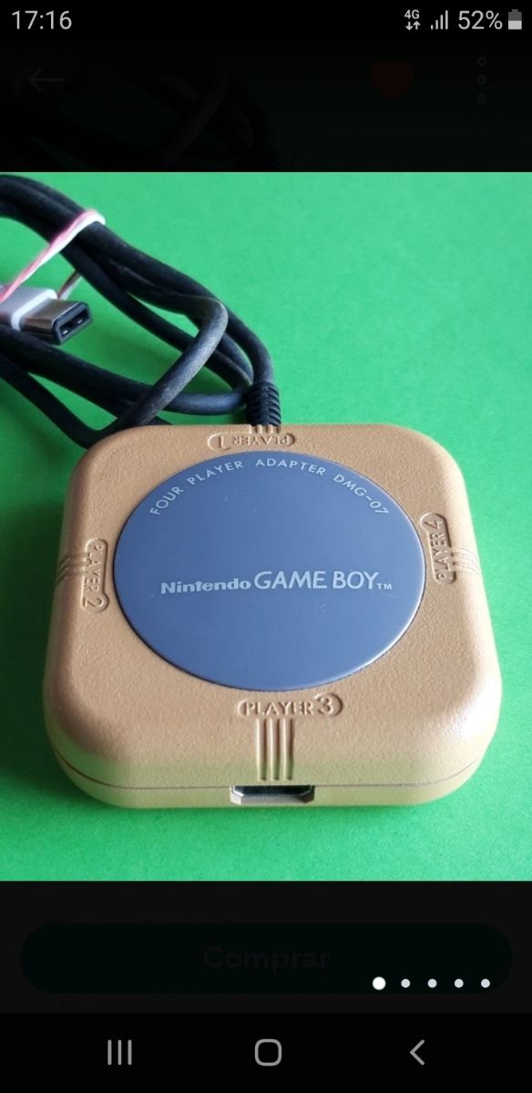Adaptador Nintendo Gameboy